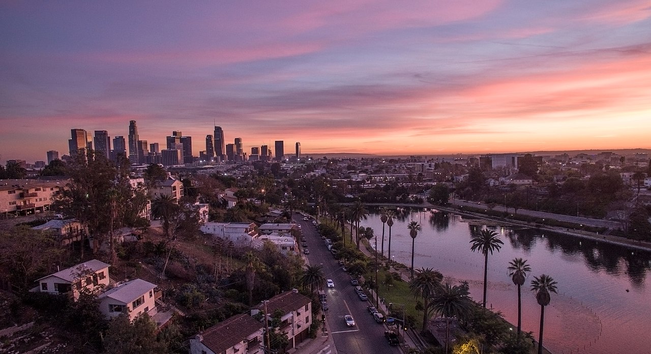 File:Echo Park Lake with Downtown Los Angeles Skyline.jpg ...