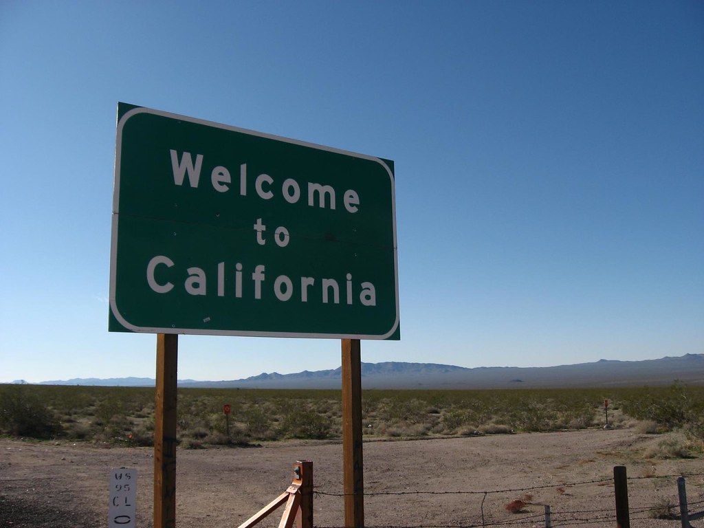 Welcome to California, Nevada-California Border, U.S. 95 | Flickr