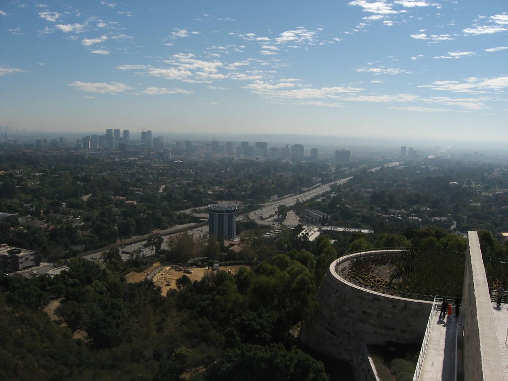 View of Wilshire Corridor, Getty Center, Los Angeles, Cali… | Flickr