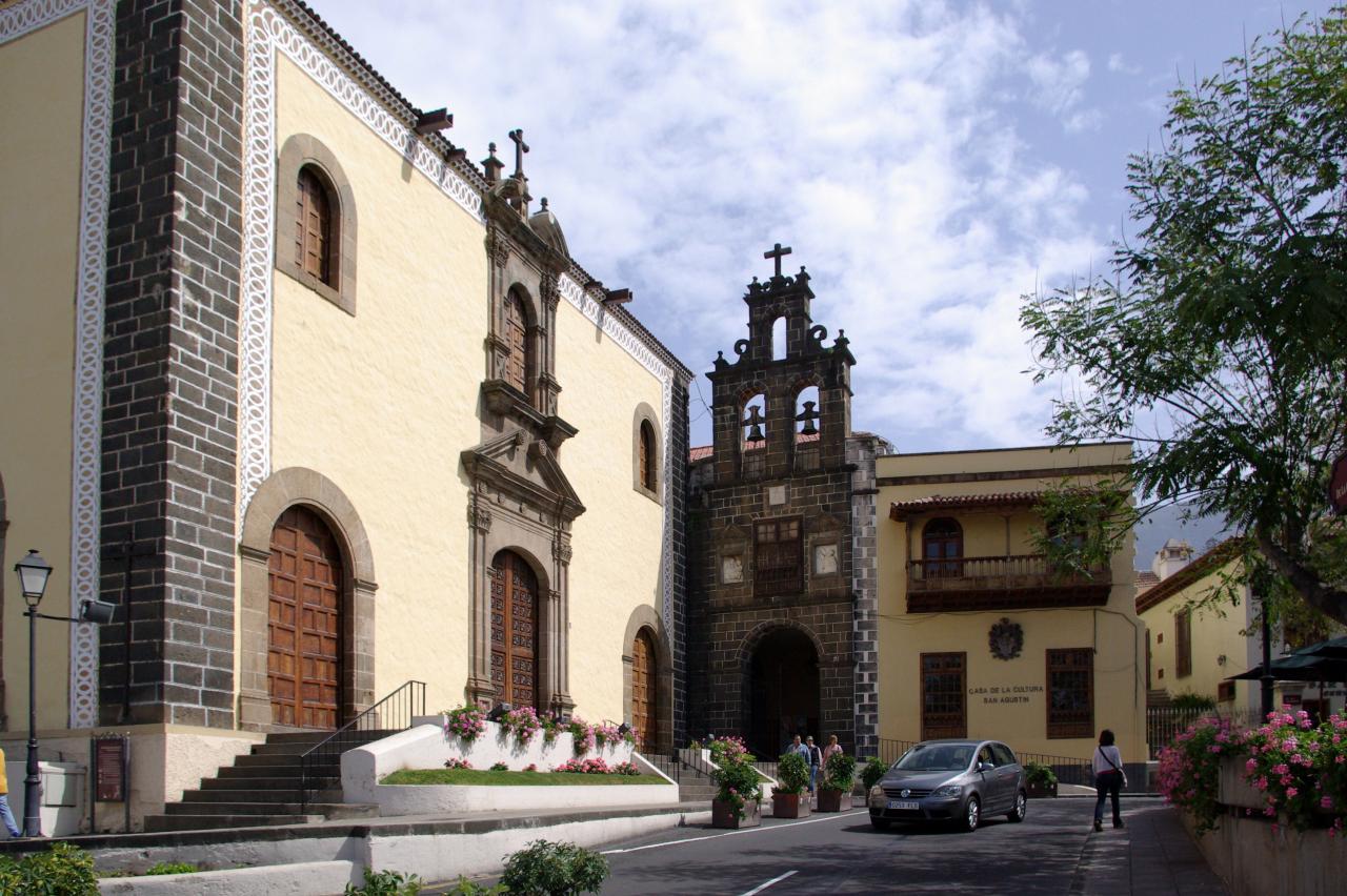 San Agustin Buildings in La Orotava, Spain image - Free stock ...